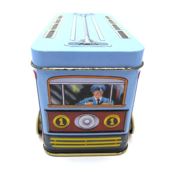 Hershey’s Collectible Vehicle Series Tin Canister #2 Trolley Transit Co. 2000 - Picture 4 of 11